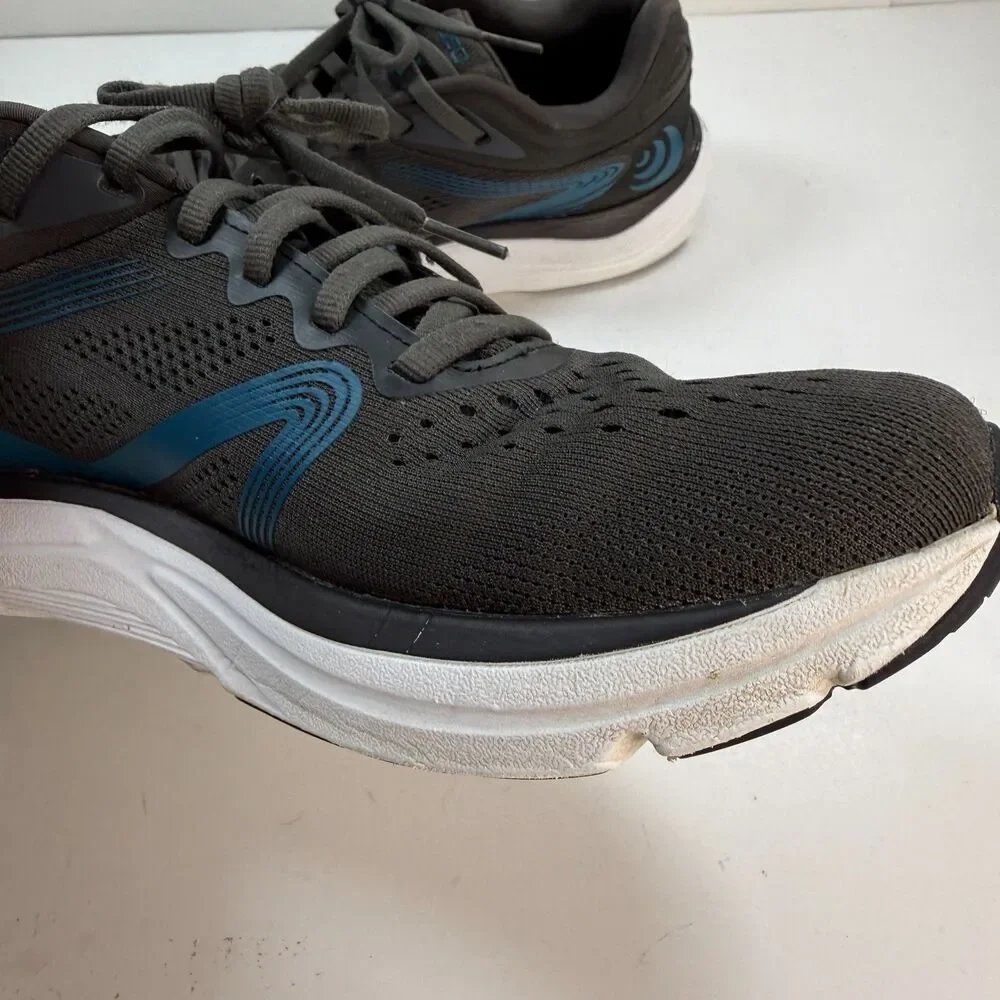 Topo Athletic Magnifly 4 Shoes Mens Size 10 Gray Navy Running Sneakers
